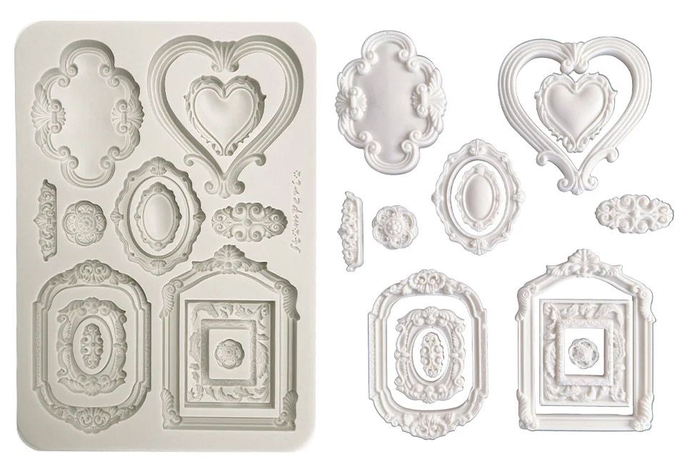 Stamperia - Timeless - A5 Silicone Mould - Frames