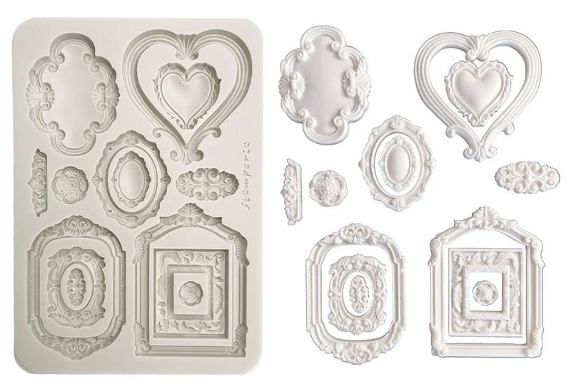 Stamperia - Timeless - A5 Silicone Mould - Frames