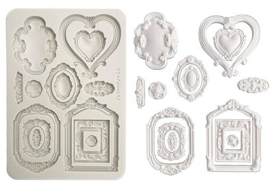 Stamperia - Timeless - A5 Silicone Mould - Frames