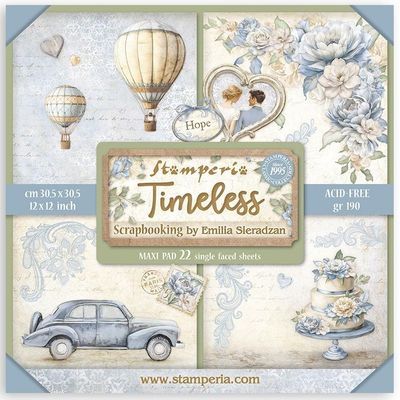 Stamperia - Timeless - 12&quot;x12&quot; Single-sided Paper Pad