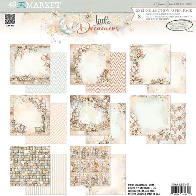 49 &amp; Market - Little Dreamer - 12&quot;x12&quot; Double-sided Paper Collection