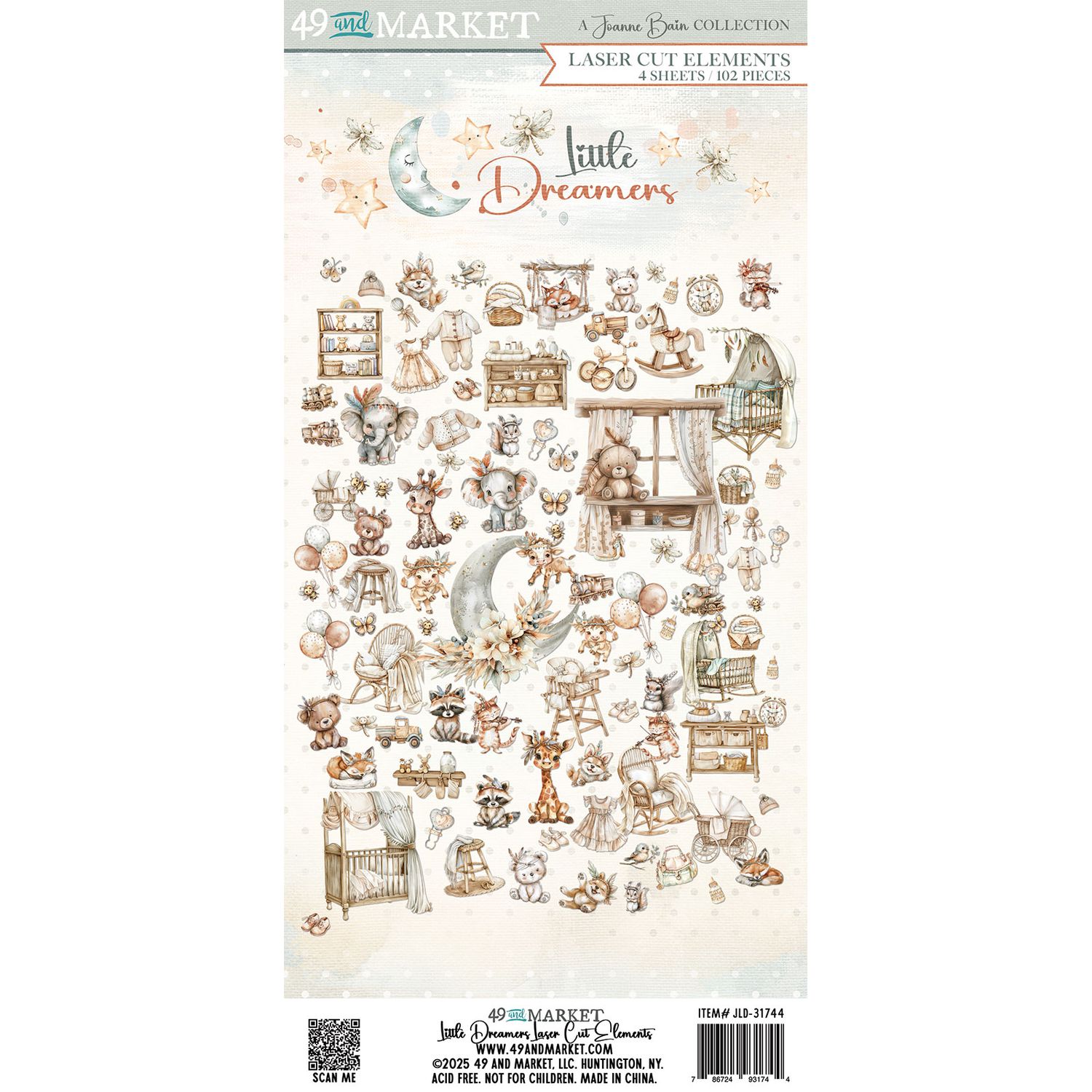 49 & Market - Little Dreamer - Laser Cut-outs