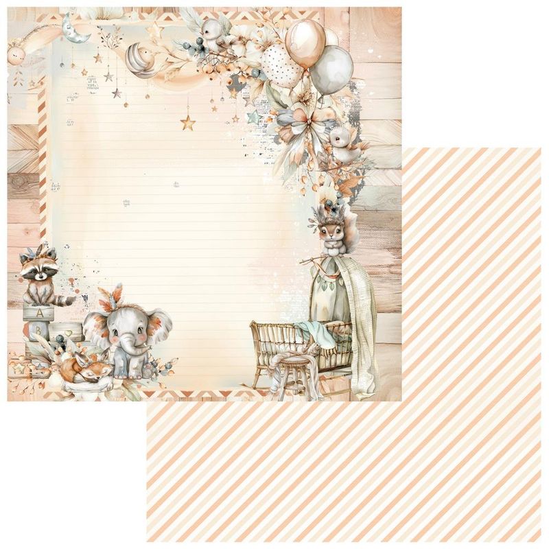 49 & Market - Little Dreamer - 12"x12" Double-sided Paper - Hello World