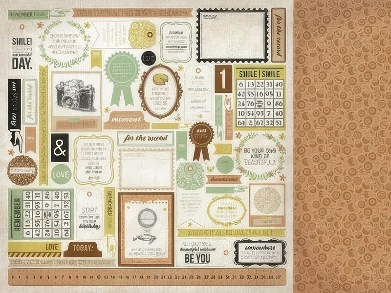 Kaisercraft - Take Note - 12&quot;x12&quot; Double-sided Paper Sheet - Journal