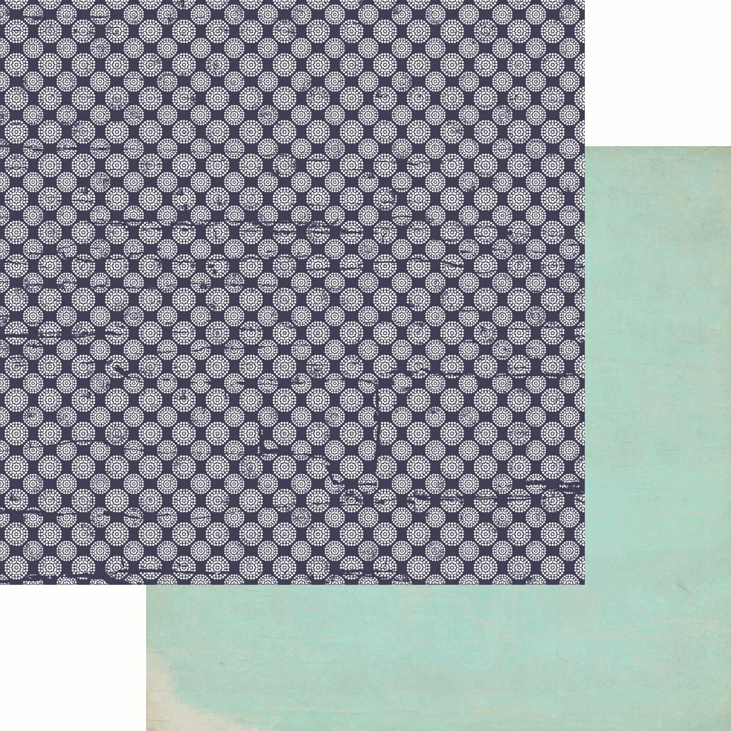 Kaisercraft - Blue Bay - 12&quot;x12&quot; Double-sided Paper Sheet - Baltic