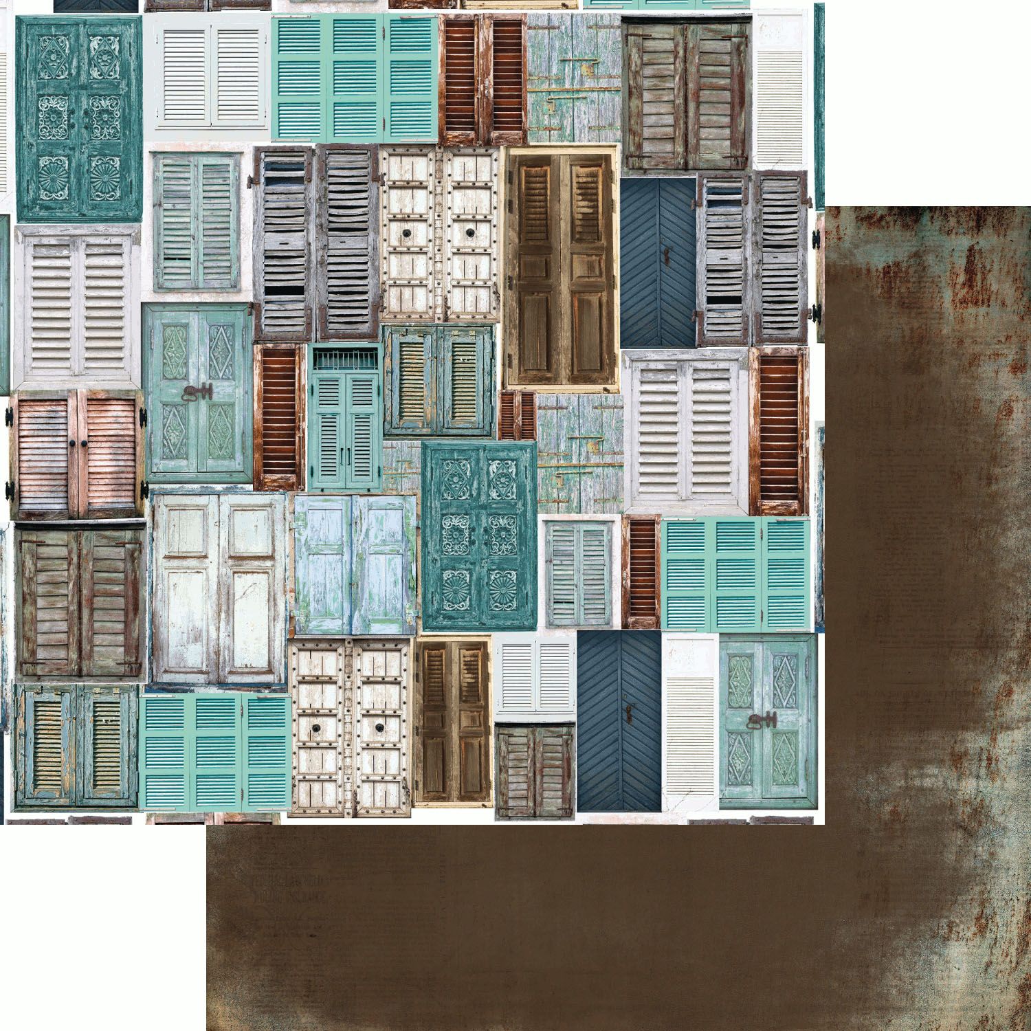 Kaisercraft - Blue Bay - 12&quot;x12&quot; Double-sided Paper Sheet - Sky Blue