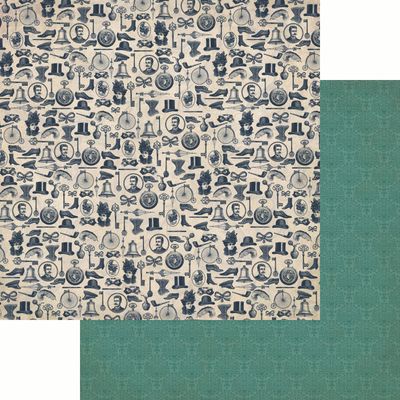 Kaisercraft - Betsy&#39;s Couture - 12&quot;x12&quot; Double-sided Paper Sheet - Bolero