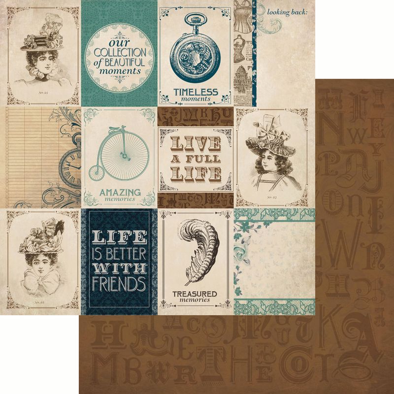 Kaisercraft - Betsy&#39;s Couture - 12&quot;x12&quot; Double-sided Paper Sheet - Garment