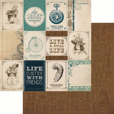 Kaisercraft - Betsy&#39;s Couture - 12&quot;x12&quot; Double-sided Paper Sheet - Garment