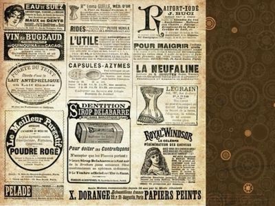 Kaisercraft - Miss Empire - 12&quot;x12&quot; Double-sided Paper Sheet - Dynasty