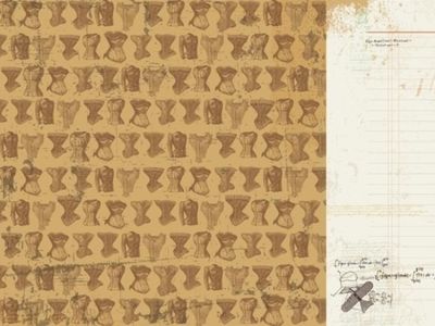 Kaisercraft - Miss Empire - 12&quot;x12&quot; Double-sided Paper Sheet - Supremacy