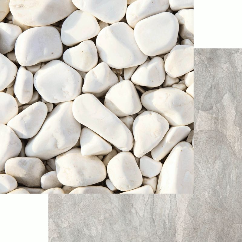 Kaisercraft - Whisper - 12&quot;x12&quot; Double-sided Paper Sheet - Pebbles