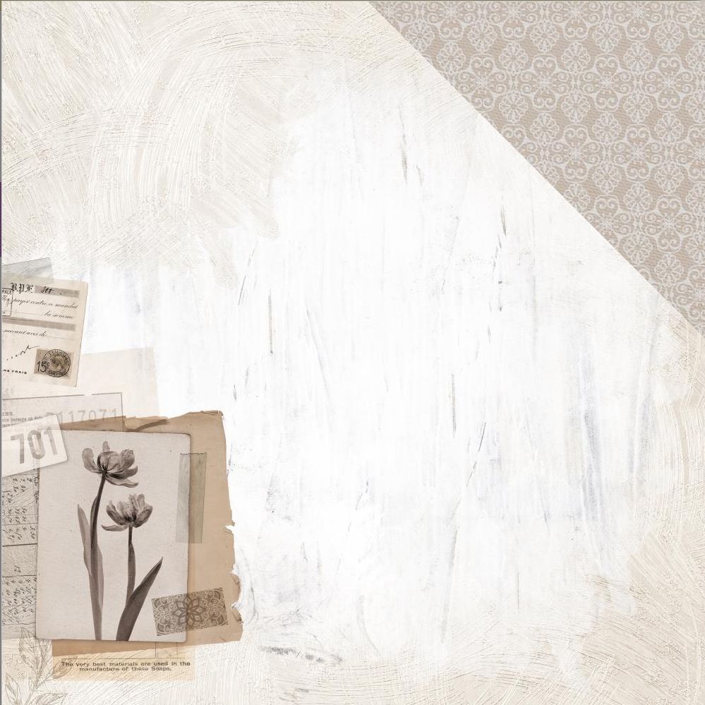Kaisercraft - Whisper - 12&quot;x12&quot; Double-sided Paper Sheet - Bisque