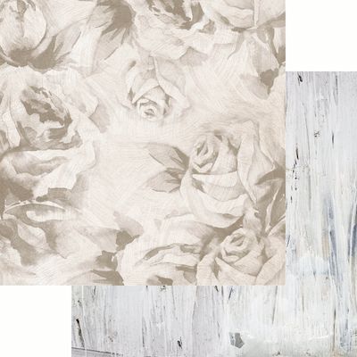 Kaisercraft - Whisper - 12&quot;x12&quot; Double-sided Paper Sheet - Whitewashed