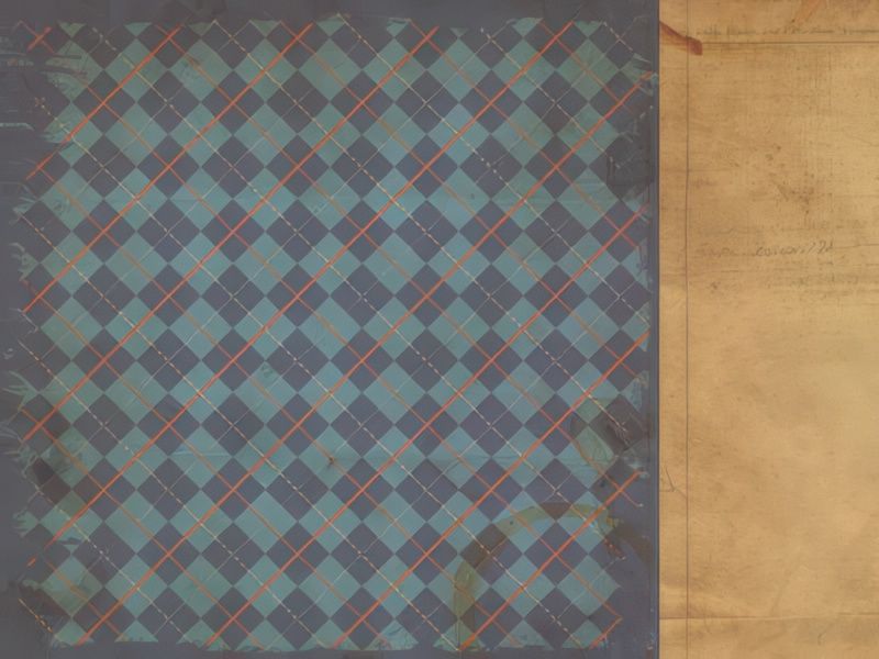 Kaisercraft - Sears &amp; Son - 12&quot;x12&quot; Double-sided Paper Sheet - Trilby