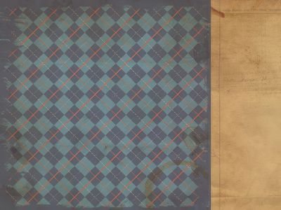 Kaisercraft - Sears &amp; Son - 12&quot;x12&quot; Double-sided Paper Sheet - Trilby