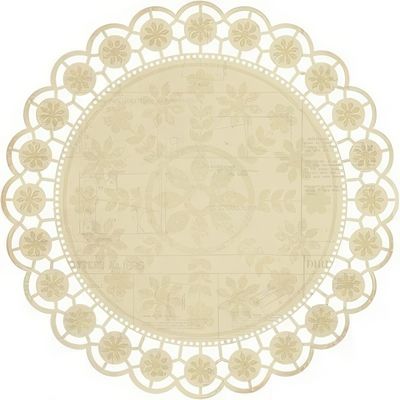Kaisercraft - Madame Boutique - 12&quot;x12&quot; Die Cut Paper - Lace