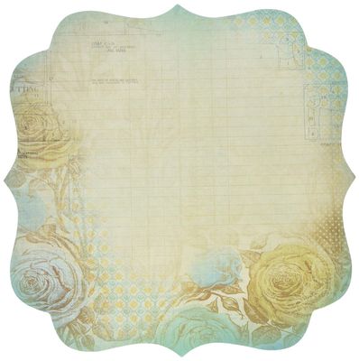 Kaisercraft - Madame Boutique - 12&quot;x12&quot; Die Cut Paper - Gown