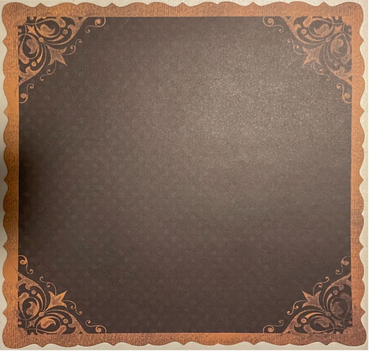 Kaisercraft - Le chateau- 12&quot;x12&quot; Die Cut Paper - Tramé