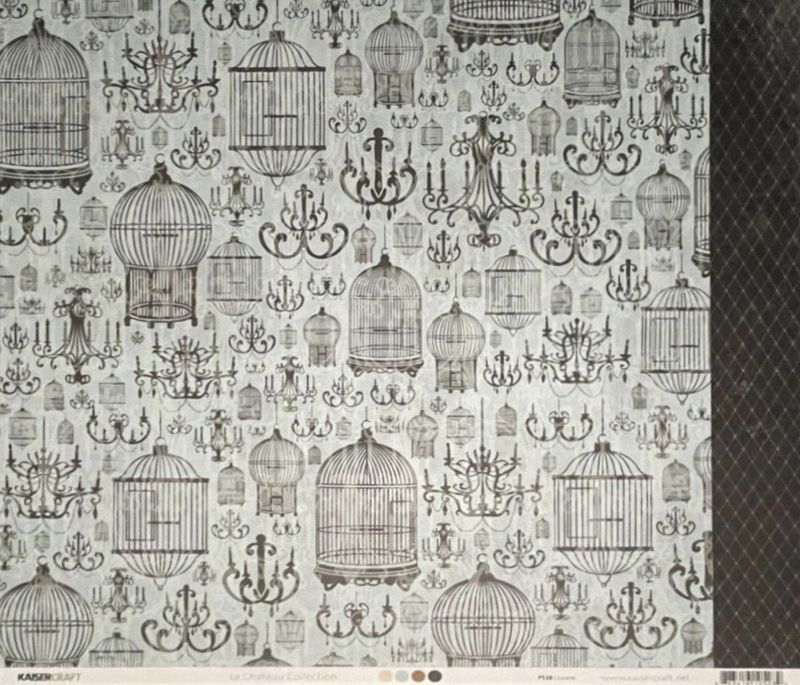 Kaisercraft - Le chateau- 12&quot;x12&quot; Double-sided Paper Sheet - Lustre