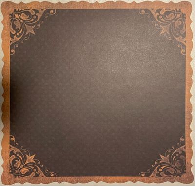 Kaisercraft - Le chateau- 12&quot;x12&quot; Die Cut Paper - Tramé