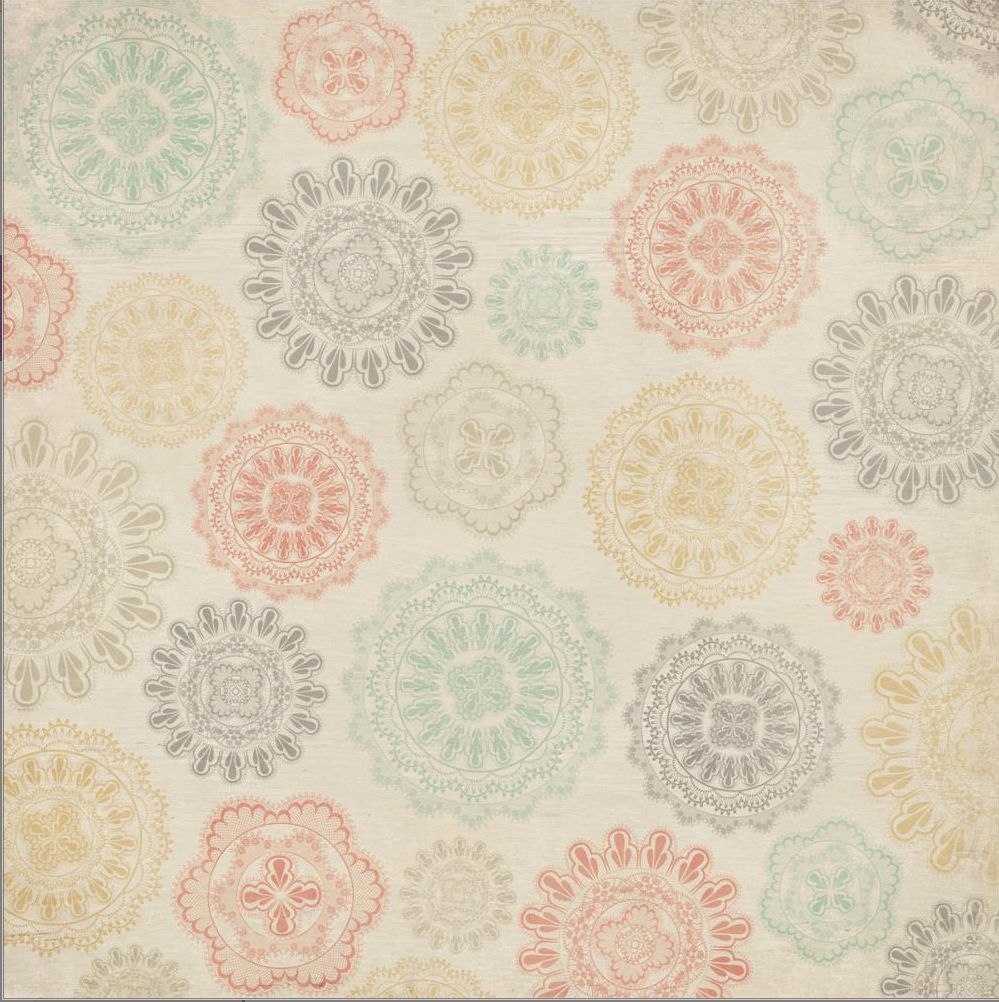 Kaisercraft - Rustic Harmony - 12&quot;x12&quot; Glazed Paper - Pretty