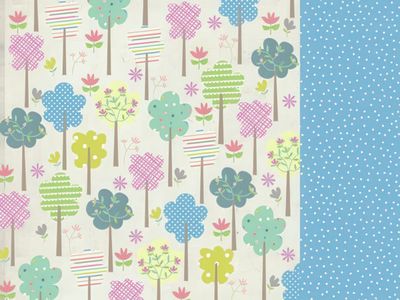 Kaisercraft - Suga Pop - 12&quot;x12&quot; Double-sided Paper - Cotton Candy