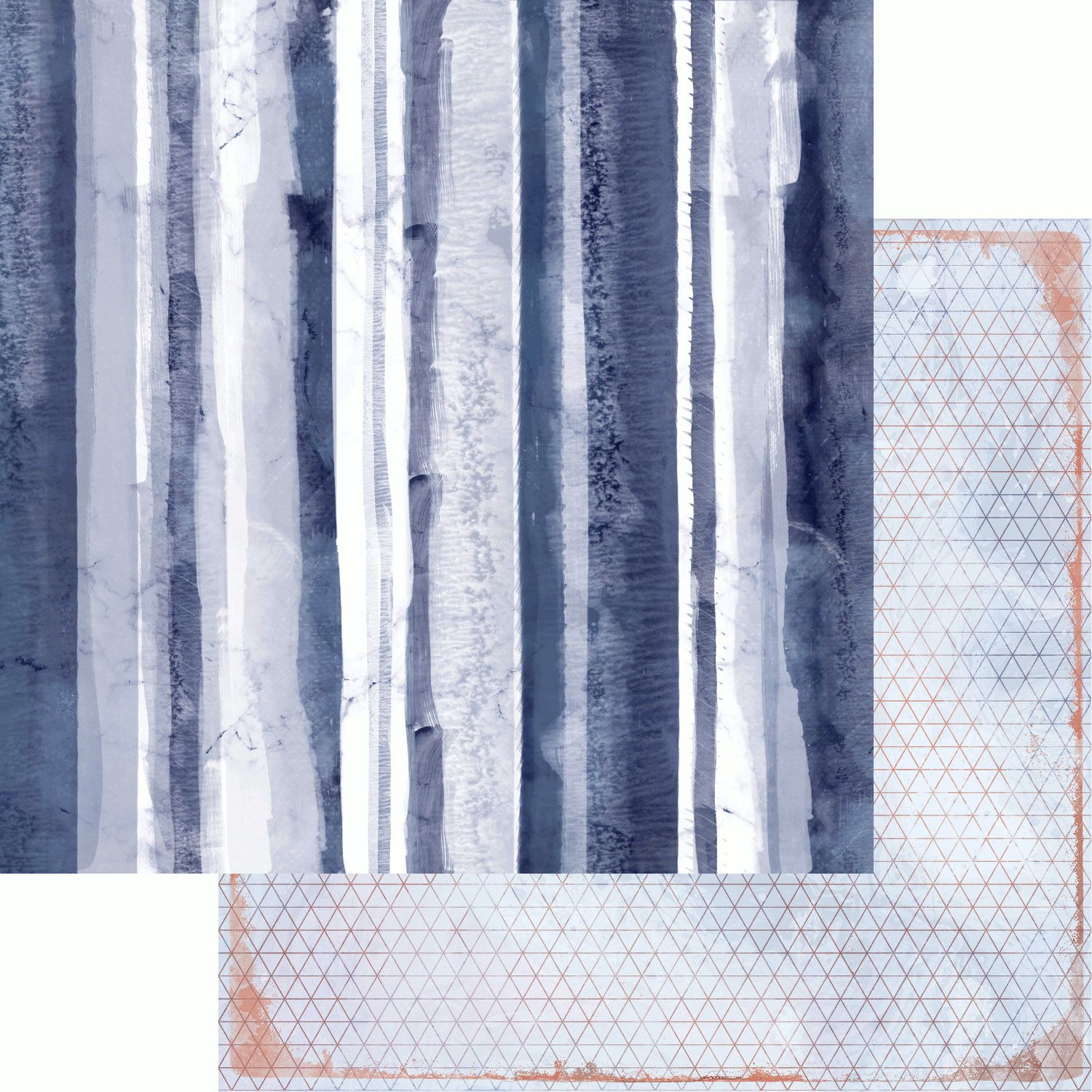 Kaisercraft - Misty Mountain - 12&quot;x12&quot; Double-sided Paper - Eclipse