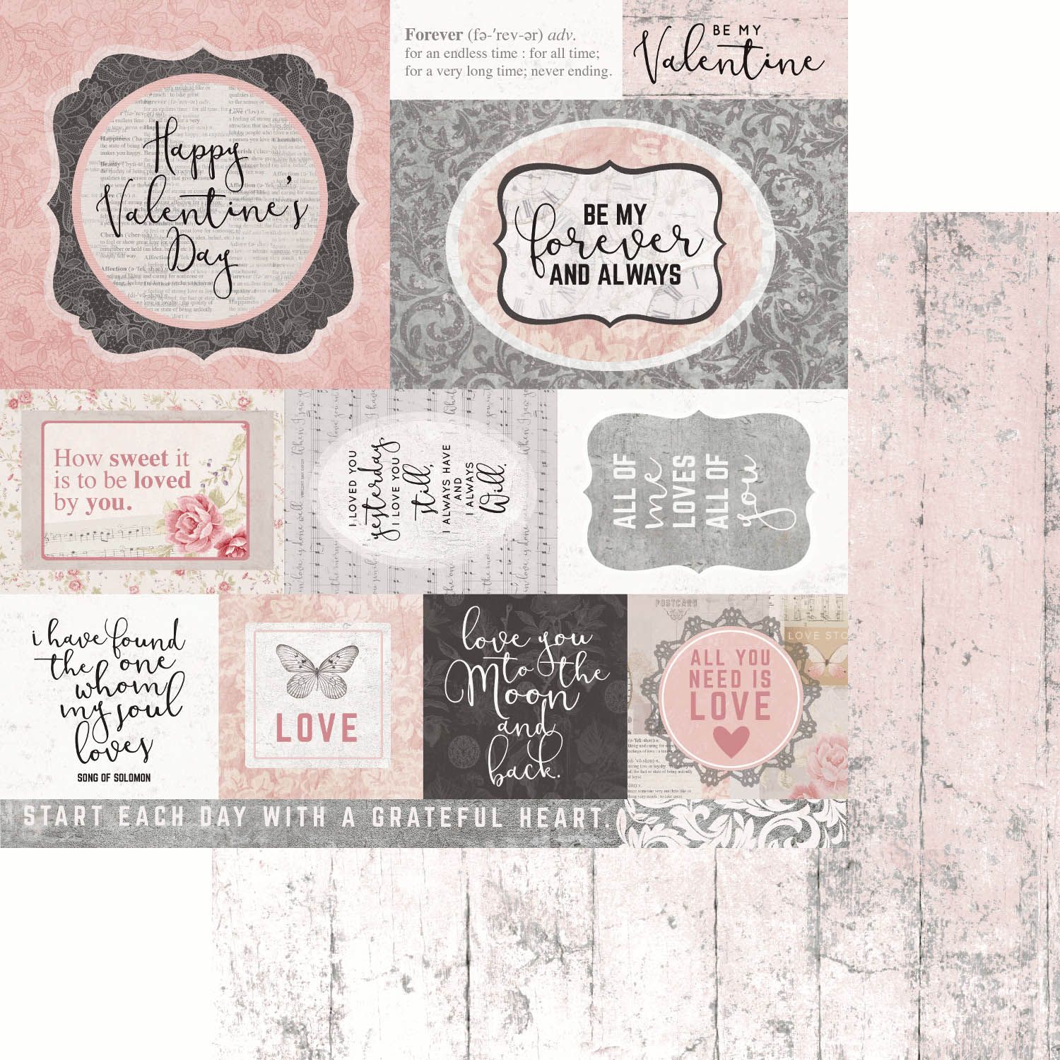 Kaisercraft - PS I Love You - 12&quot;x12&quot; Double-sided Paper - Valentines