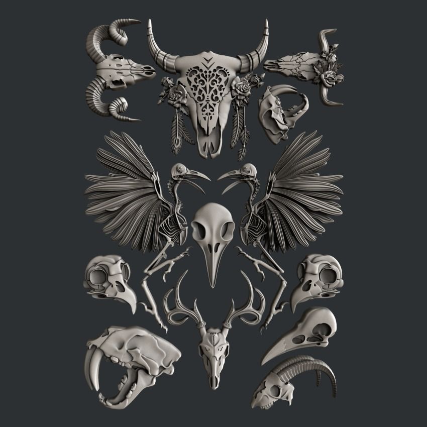 Zuri Design - Silicone Moulds - Graveyard