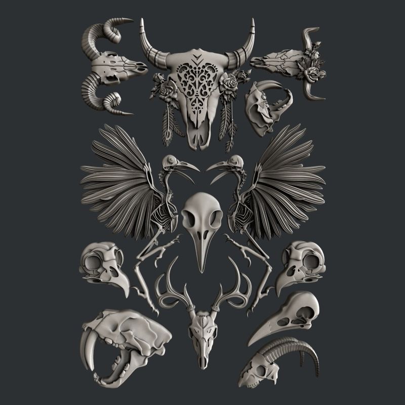Zuri Design - Silicone Moulds - Graveyard