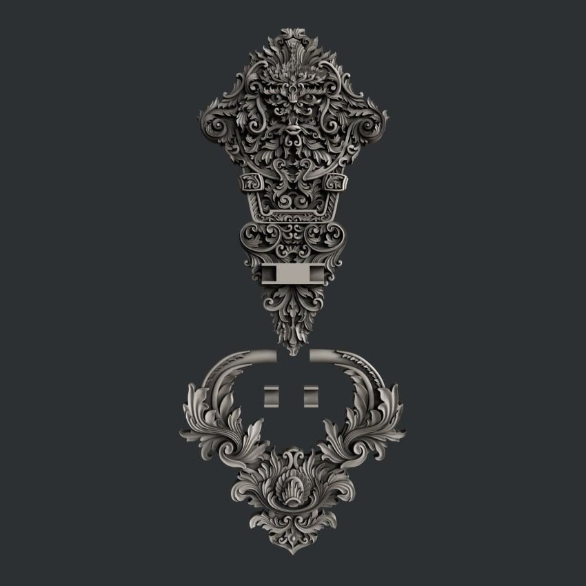 Zuri Design - Silicone Moulds - Door Knocker 2