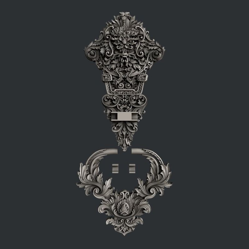 Zuri Design - Silicone Moulds - Door Knocker 2