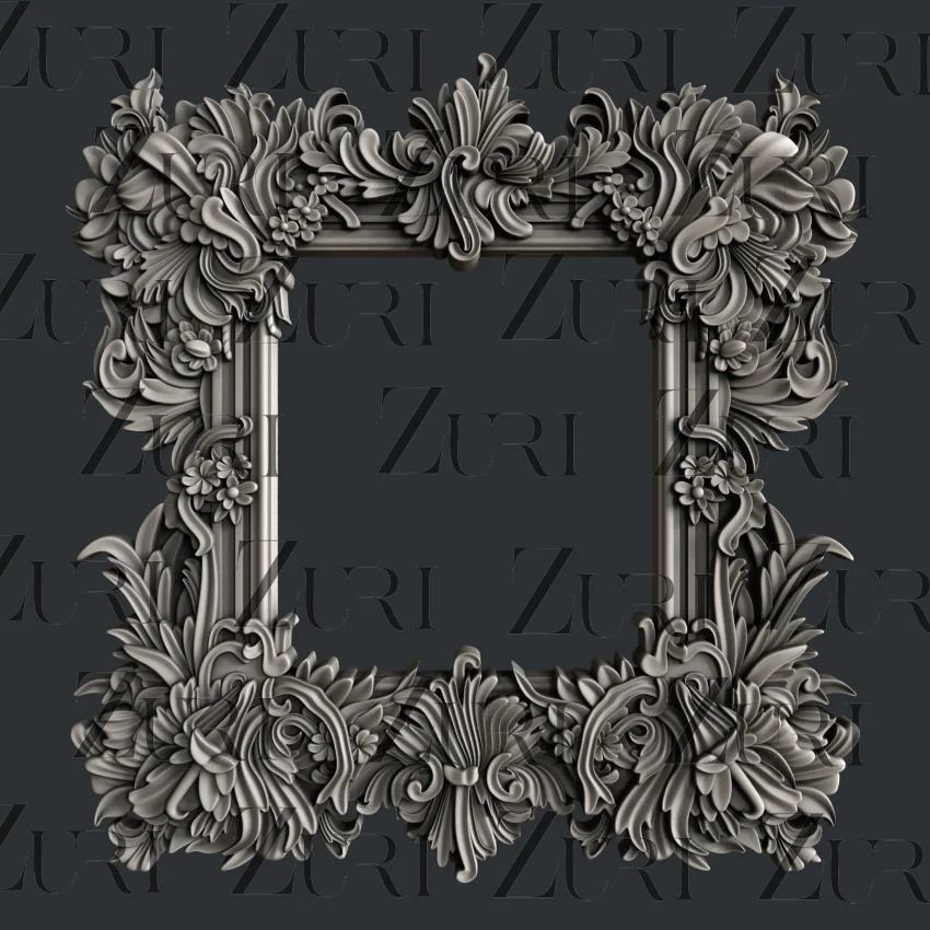 Zuri Design - Silicone Moulds - Square Frame