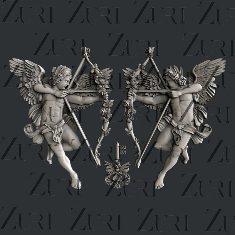Zuri Design - Silicone Moulds - Cupid&#39;s Mischief