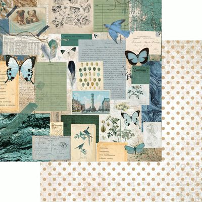 Kaisercraft - Scrap Studio - 12&quot;x12&quot; Double-sided Paper - Authentic