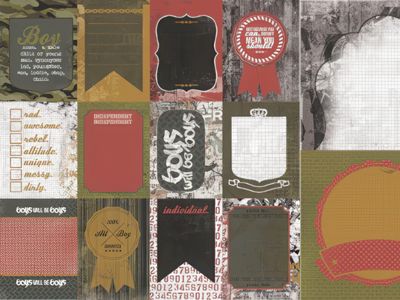Kaisercraft - Attitude - 12&quot;x12&quot; Double-sided Paper - Wicked