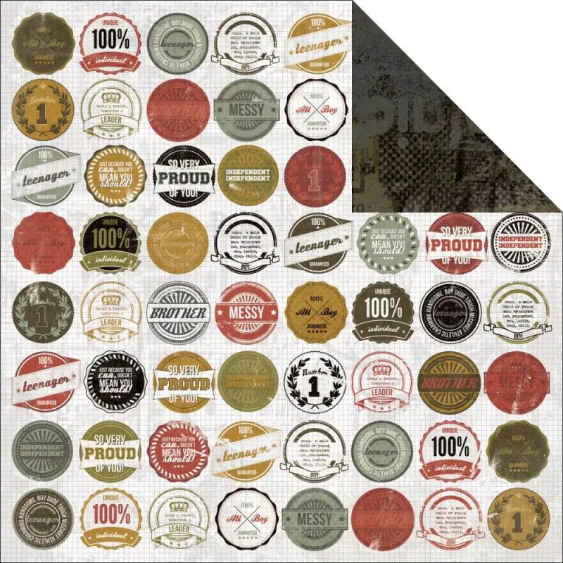 Kaisercraft - Attitude - 12&quot;x12&quot; Double-sided Paper - Indivual