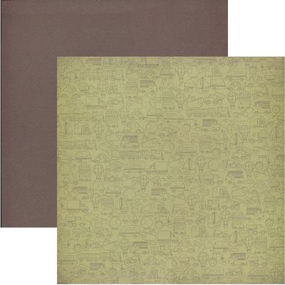 Kaisercraft - Little Toot - 12&quot;x12&quot; Double-sided Paper - Beep