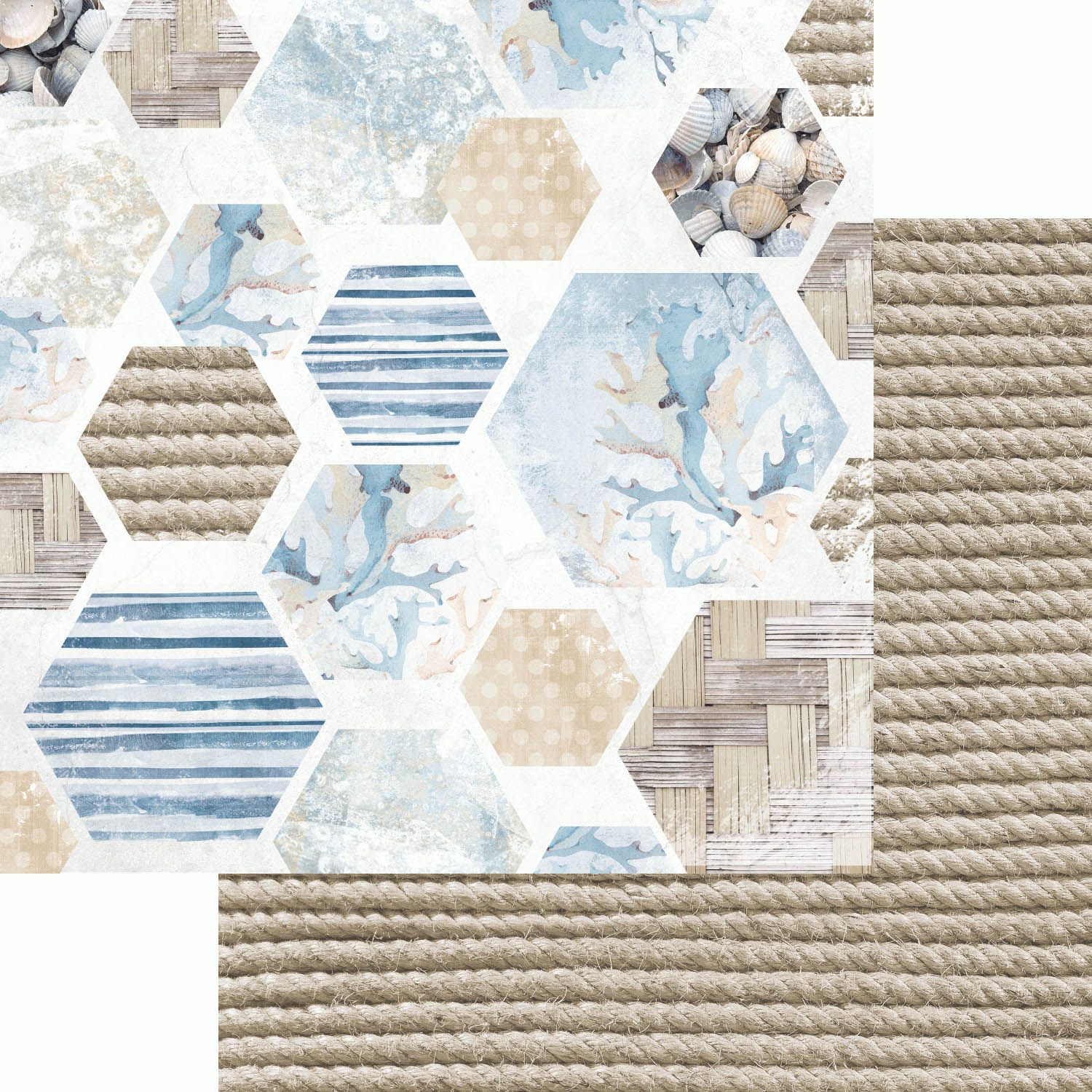 Kaisercraft - Beach Shack - 12&quot;x12&quot; Double-sided Paper - Seachange