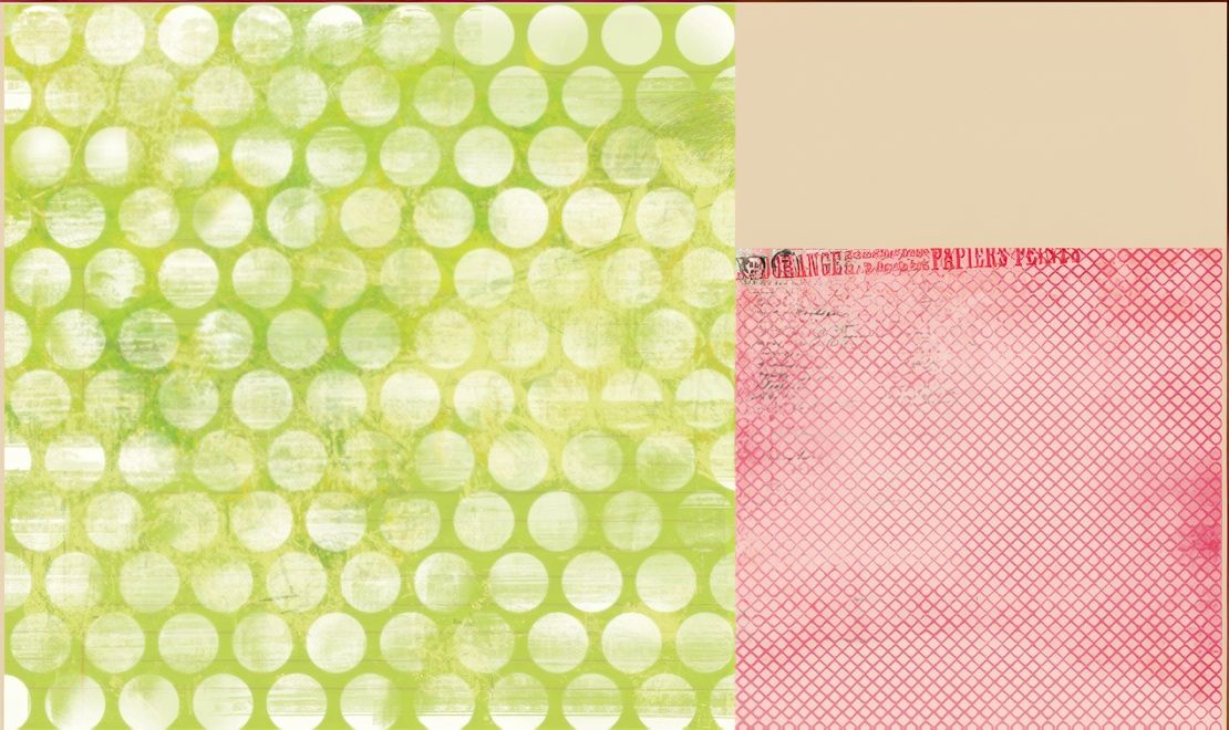 Kaisercraft - Kaleidoscope - 12&quot;x12&quot; Double-sided Paper - Blank Canvas