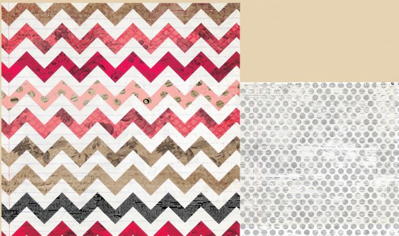 Kaisercraft - Kaleidoscope - 12"x12" Double-sided Paper - Original