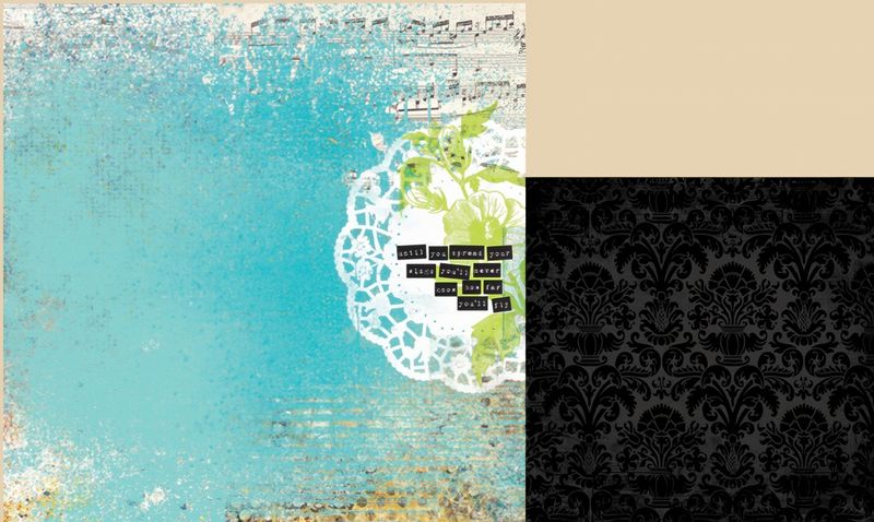 Kaisercraft - Kaleidoscope - 12"x12" Double-sided Paper - Mosaic