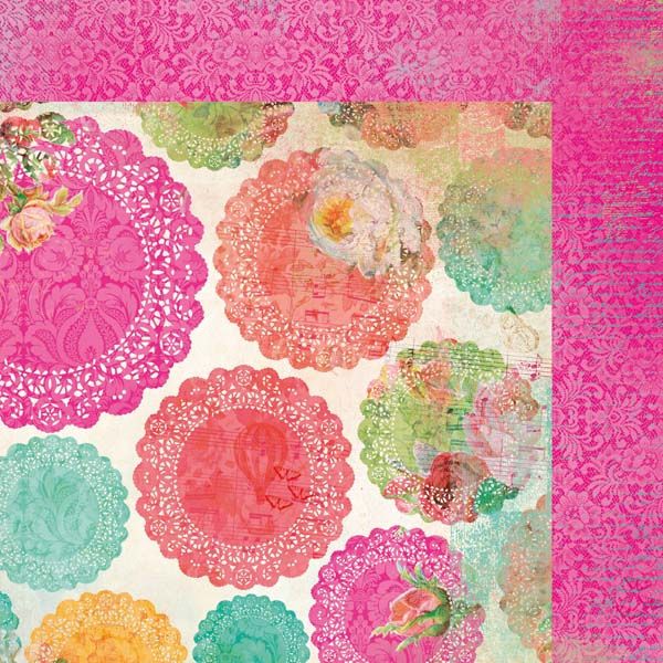 Kaisercraft - Secret Admirer - 12&quot;x12&quot;double-sided Paper - Coy
