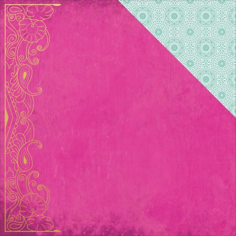 Kaisercraft - Bombay Sunset - 12"x12"double-sided Paper - Music
