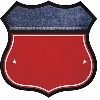Kaisercraft - Garage Days - 12&quot;x12&quot; Glazed and Die Cut sheet - Shield