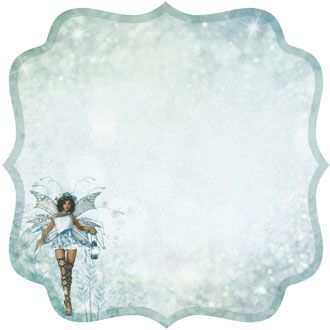 Kaisercraft - Fairy Dust - 12&quot;x12&quot; Die Cut Sheet - Glimmer