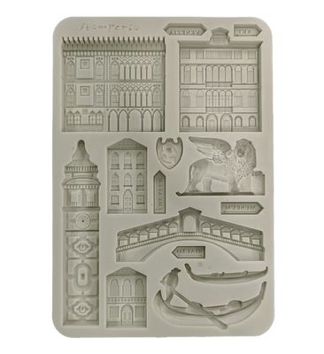 Stamperia - Venice City of Art - A5 Silicone Mould - Monuments