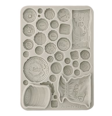 Stamperia - Venice City of Art - A5 Silicone Mould - Coins