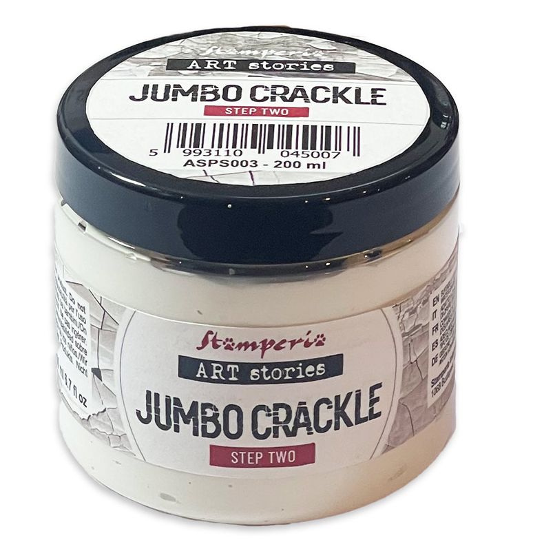 Stamperia - Art Stories - Jumbo Crackle - Step 2 - 200 ml
